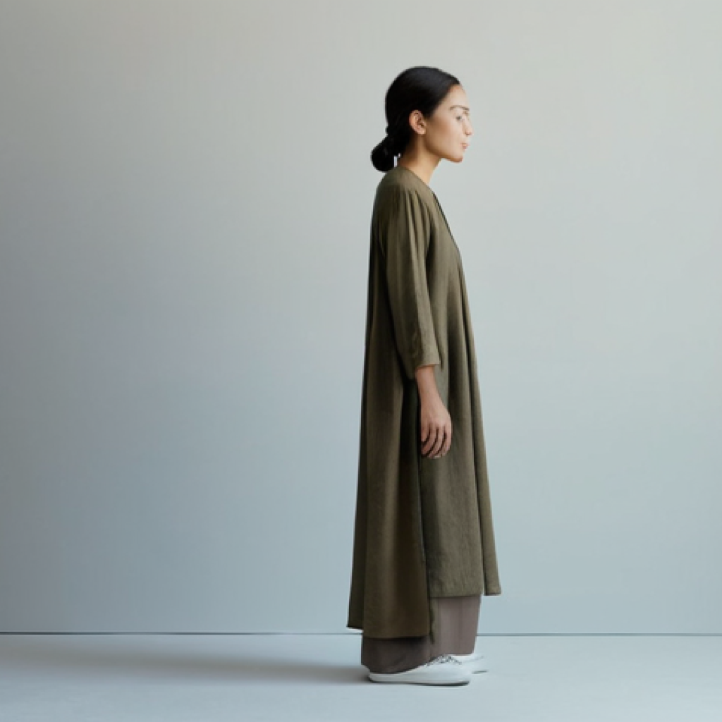 연극배우와 음향의 중요성 - **Prompt:** A solo actor, gender-neutral, stands on a minimalist stage, bathed in soft, ethereal lig...