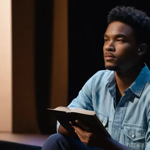 연극배우의 대사 분석 훈련 - **Prompt for "Decoding Emotional Subtext"**:
    "A thoughtful and introspective actor, gender-neutr...